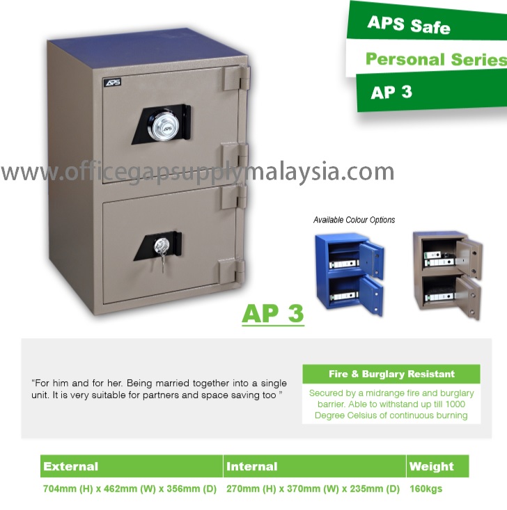 AP3 personal safe box malaysia kuala lumpur shah alam klang valley