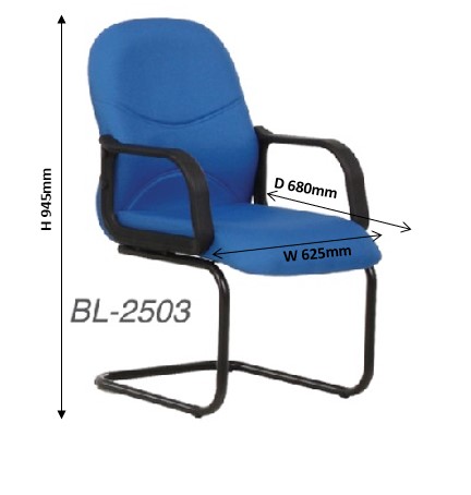 Office Budget Chair Model BL2503 malaysia kuala lumpur shah alam klang valley