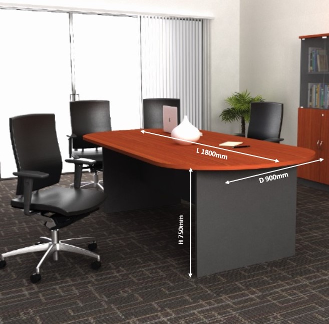 6ft Oval Conference Table Model MP6180MT malaysia kuala lumpur shah alam klang valley