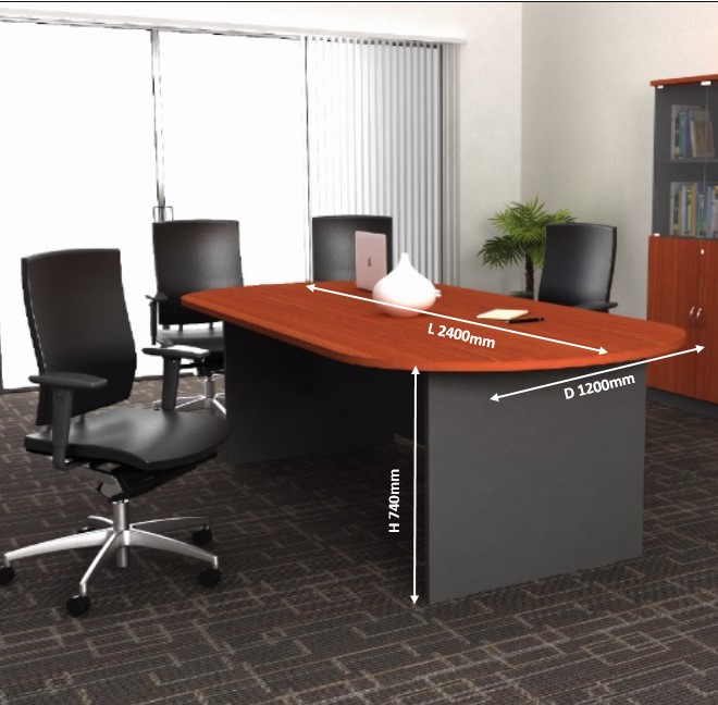 8ft Oval Conference Table Model MP6240MT malaysia kuala lumpur shah alam klang valley