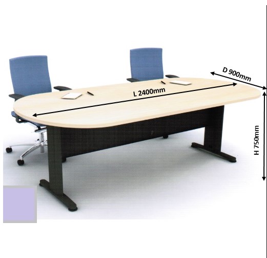 8ft Oval Conference Table Model MPJ6240MT malaysia kuala lumpur shah alam klang valley