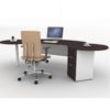 office writing table with fixed pedestal office furniture office executive table desk Malaysia shah alam kuala lumpur klang valley