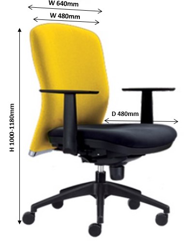Office Executive Chair Model BY331F-20A65 malaysia kuala lumpur shah alam klang valley