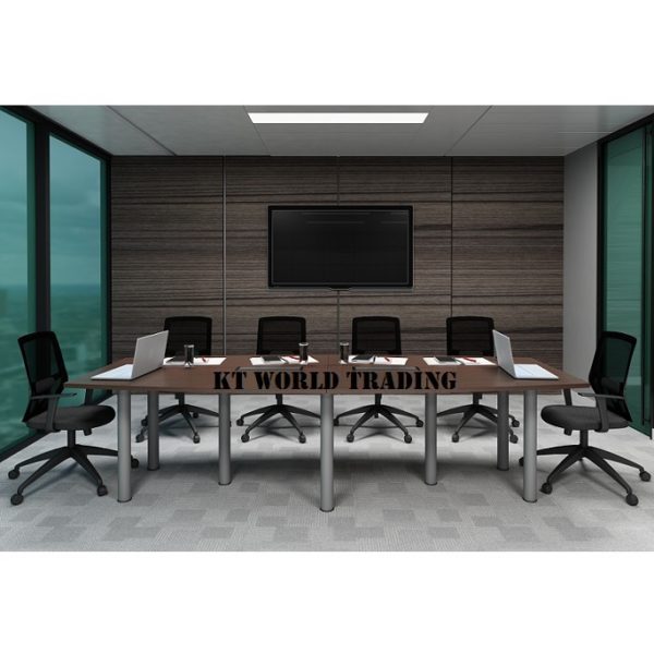 BOAT-SHAPE CONFERENCE TABLE (INCLUDED YC400 2 UNIT) OFFICE FURNITURE Malaysia SHAH ALAM KUALA LUMPUR KLANG VALLEY