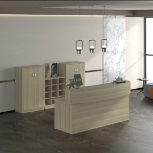 EXECUTIVE RECEPTION COUNTER WITH CABINET OFFICE FURNITURE Malaysia SHAH ALAM KUALA LUMPUR KLANG VALLEY