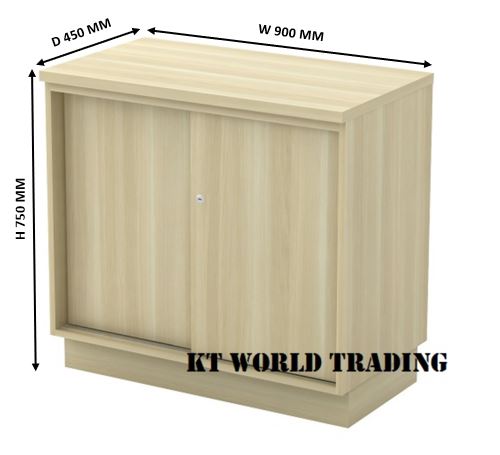 Low Cabinet Sliding Door (Same High as Table) Model KT-ES750 900 malaysia kuala lumpur shah alam klang valley