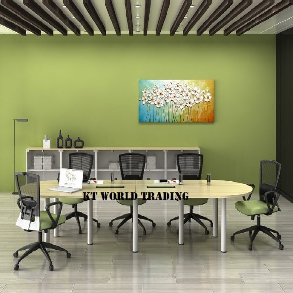 OVAL CONFERENCE TABLE (INCLUDED YC400 2 UNITS) OFFICE FURNITURE Malaysia SHAH ALAM KUALA LUMPUR KLANG VALLEY