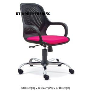 MESH LOWBACK CHAIR office netting chair office furniture Malaysia klang valley shah alam kuala lumpur
