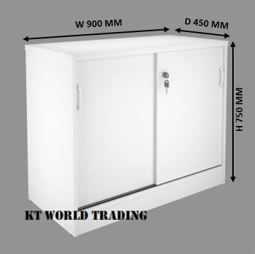 Low Cabinet Sliding door (Same High as Table) Model KT-SS malaysia kuala lumpur shah alam klang valley