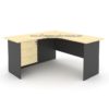 L Shape Writing Table (Wooden Leg) Model : MP1566-FP3 MALAYSIA KUALA LUMPUR SHAH ALAM KLANG VALLEY