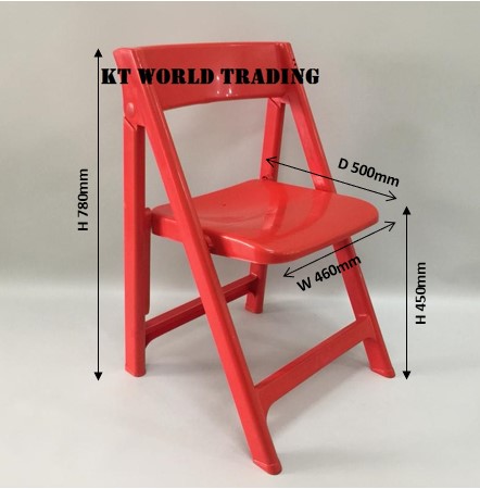 Folding Chair (Plastic) Model KT-VF78P malaysia kuala lumpur shah alam klang valley