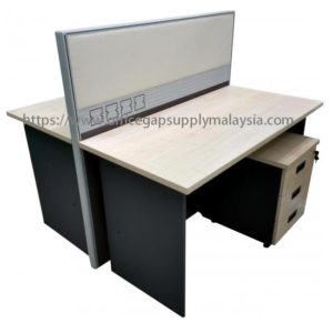 kt-pw29c office partition workstation 2 seater office furniture malaysia kuala lumpur shah alam klang valley
