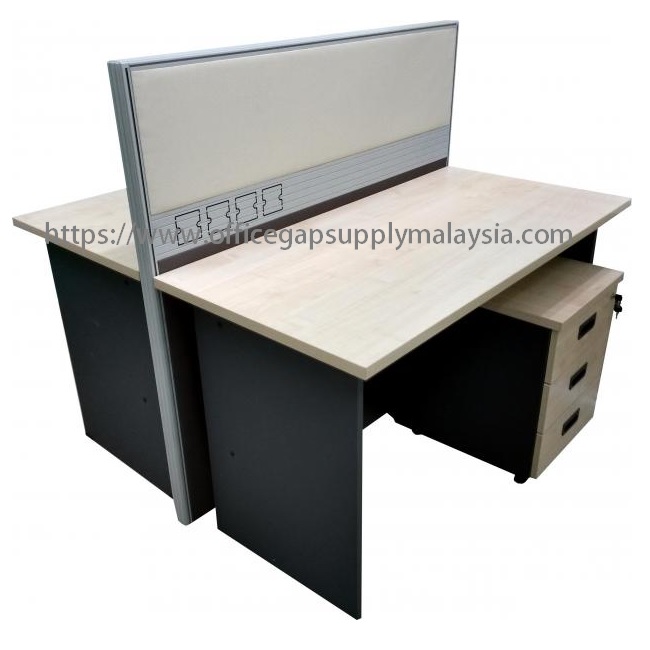 kt-pw29a office partition workstation 2 seater office furniture malaysia kuala lumpur shah alam klang valley