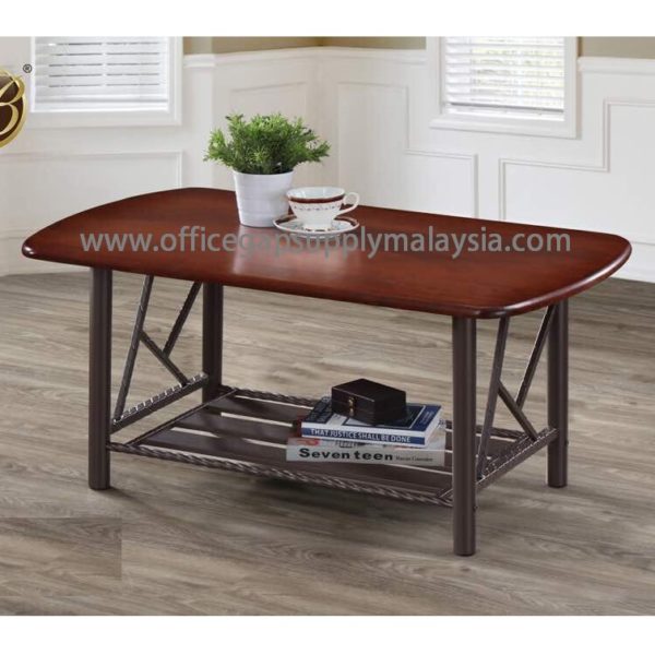Coffee Table KTE-11041 solid wood top malaysia kuala lumpur shah alam klang valley