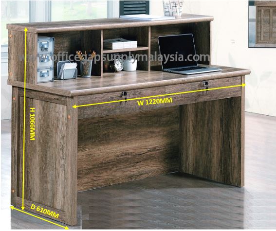 Reception Counter Reception Desks Model KTE-04R (1220W x 610D MM) malaysia kuala lumpur shah alam klang valley