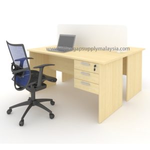 Office Workstation ECONOMY 2 SEATER PARTITION WORKSTATION malaysia kuala lumpur shah alam klang valley