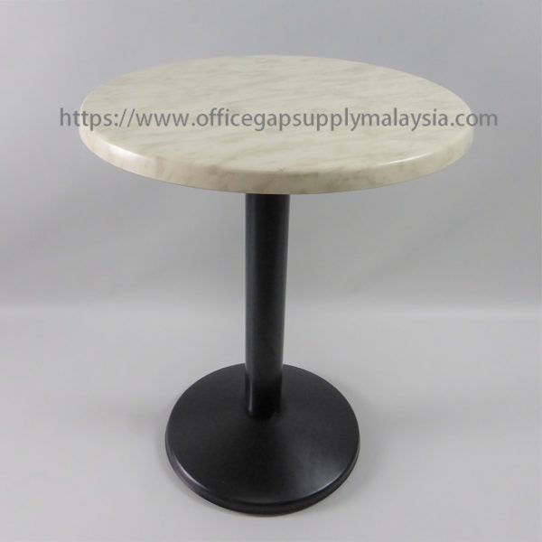 ROUND BAR TABLE ROUND POWDER COATED LEG office furniture malaysia kuala lumpur shah alam klang valley