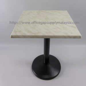 SQUARE BAR TABLE ROUND POWDER COATED LEG office furniture malaysia kuala lumpur shah alam klang valley