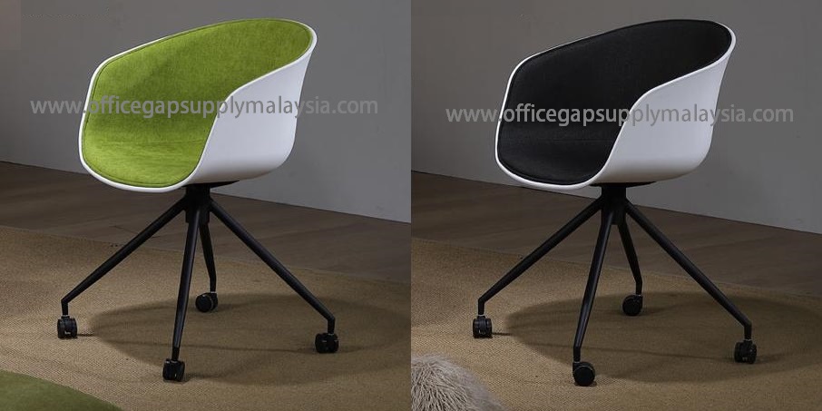 designer chair green black KT-56073 malaysia kuala lumpur shah alam klang valley
