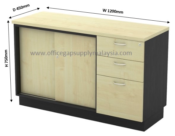 Low Cabinet Combination (Same High as Table) Model T-YSP7123 malaysia kuala lumpur shah alam klang valley