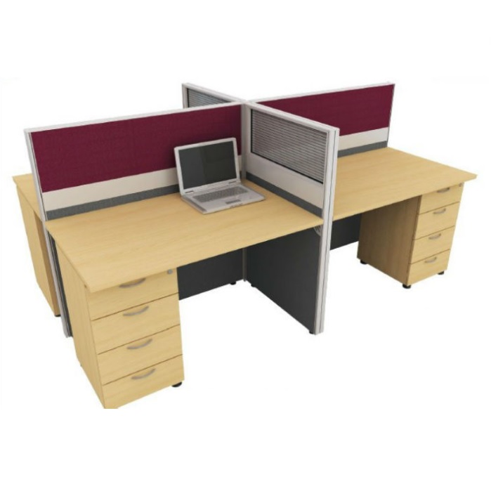 Office Partition Workstation (4 Seater) KTPW4E MALAYSIA KUALA LUMPUR SHAH ALAM KLANG VALLEY
