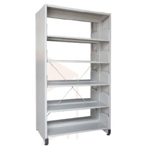 LIBRARY RACK DOUBLE SIDED WITH SIDE PANEL - 5 LEVEL MALAYSIA KUALA LUMPUR SHAH ALAM KLANG VALLEY