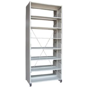LIBRARY RACK DOUBLE SIDED WITH SIDE PANEL - 7 LEVEL MALAYSIA KUALA LUMPUR SHAH ALAM KLANG VALLEY