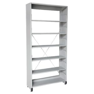 LIBRARY RACK SINGLE SIDED WITH SIDE PANEL - 6 LEVEL MALAYSIA KUALA LUMPUR SHAH ALAM KLANG VALLEY