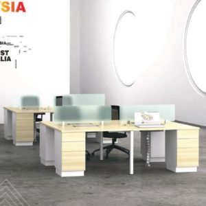 PARTITION WORK STATION 4 SEATERS office furniture MALAYSIA KUALA LUMPUR SHAH ALAM KLANG VALLEY