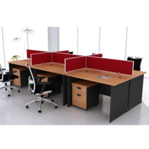 PARTITION WORK STATION 6 SEATERS kt-pw47 office furniture malaysia kuala lumpur shah alam klang valley