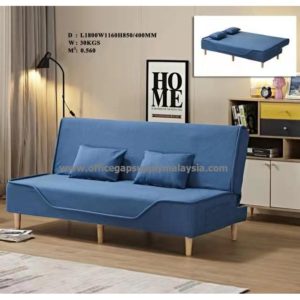 Sofa Bed KT-54030 blue office furniture malaysia kuala lumpur shah alam klang valley