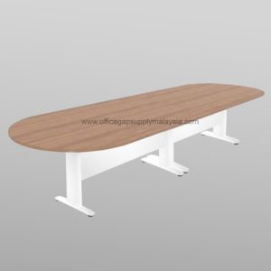 oval shape conference table meeting table office furniture malaysia kuala lumpur shah alam klang valley