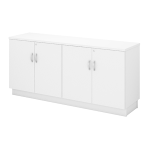 Low Cabinet Dual Swinging Door Q-YDD7160_full white