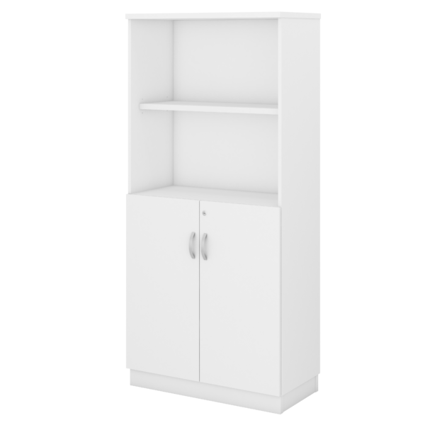 Medium Cabinet Semi Swinging DoorQ-YOD17_full white