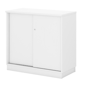 sliding door low cabinet Q-YS9_full white