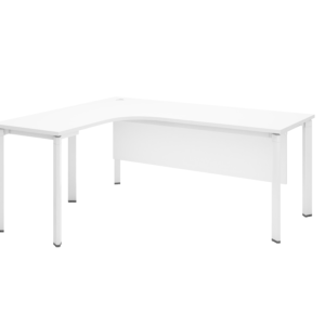 L Shape Writing Table (Metal Leg) Model : KT-UTWL1515(L) office furniture malaysia kuala lumpur shah alam klang valley
