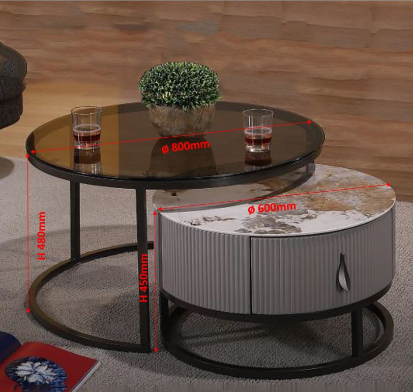 Coffee table | Side Table KT-90188CTWT malaysia kuala lumpur shah alam klang valley