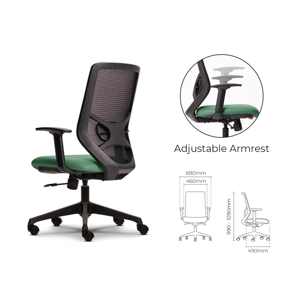 Office Executive Mesh Chair Model : KT-8911N-D36(M/B) malaysia kuala lumpur shah alam klang valley