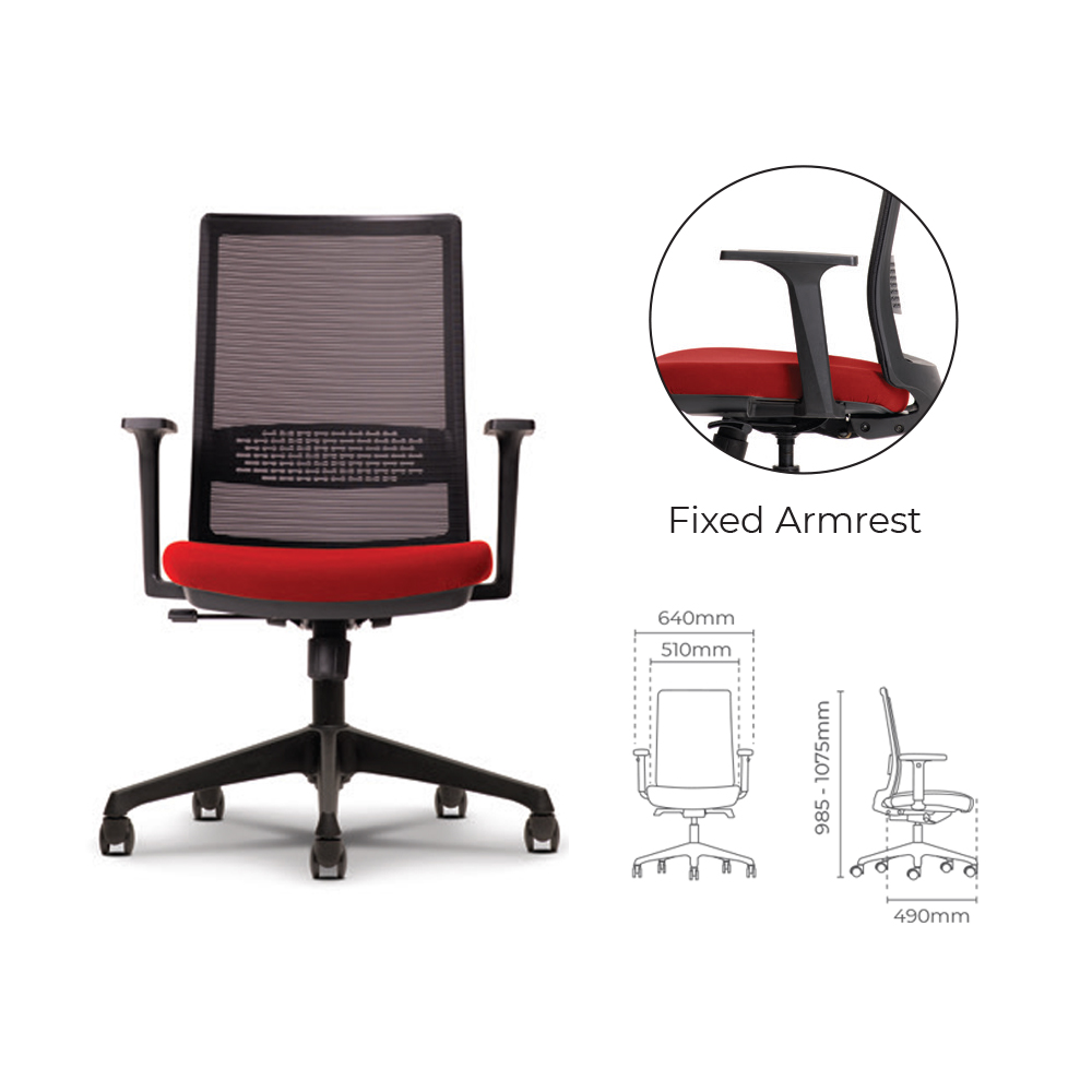Office Executive Mesh Chair Model : KT-8411N-A60(M/B) malaysia kuala lumpur shah alam klang valley