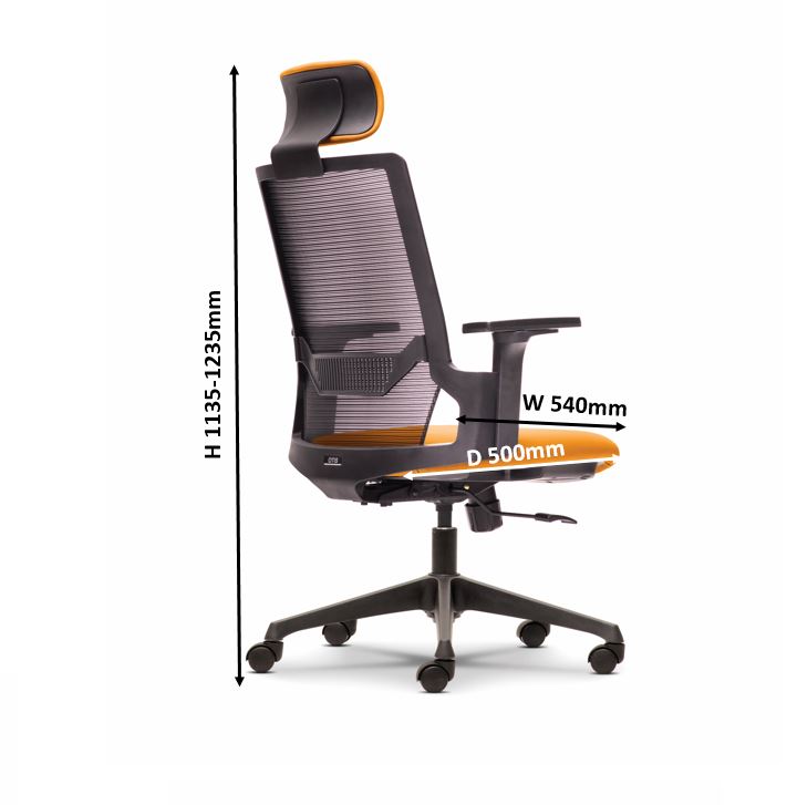 Executive Mesh Chair Model : KT-8810N-D95(H/B) malaysia kuala lumpur shah alam klang valley