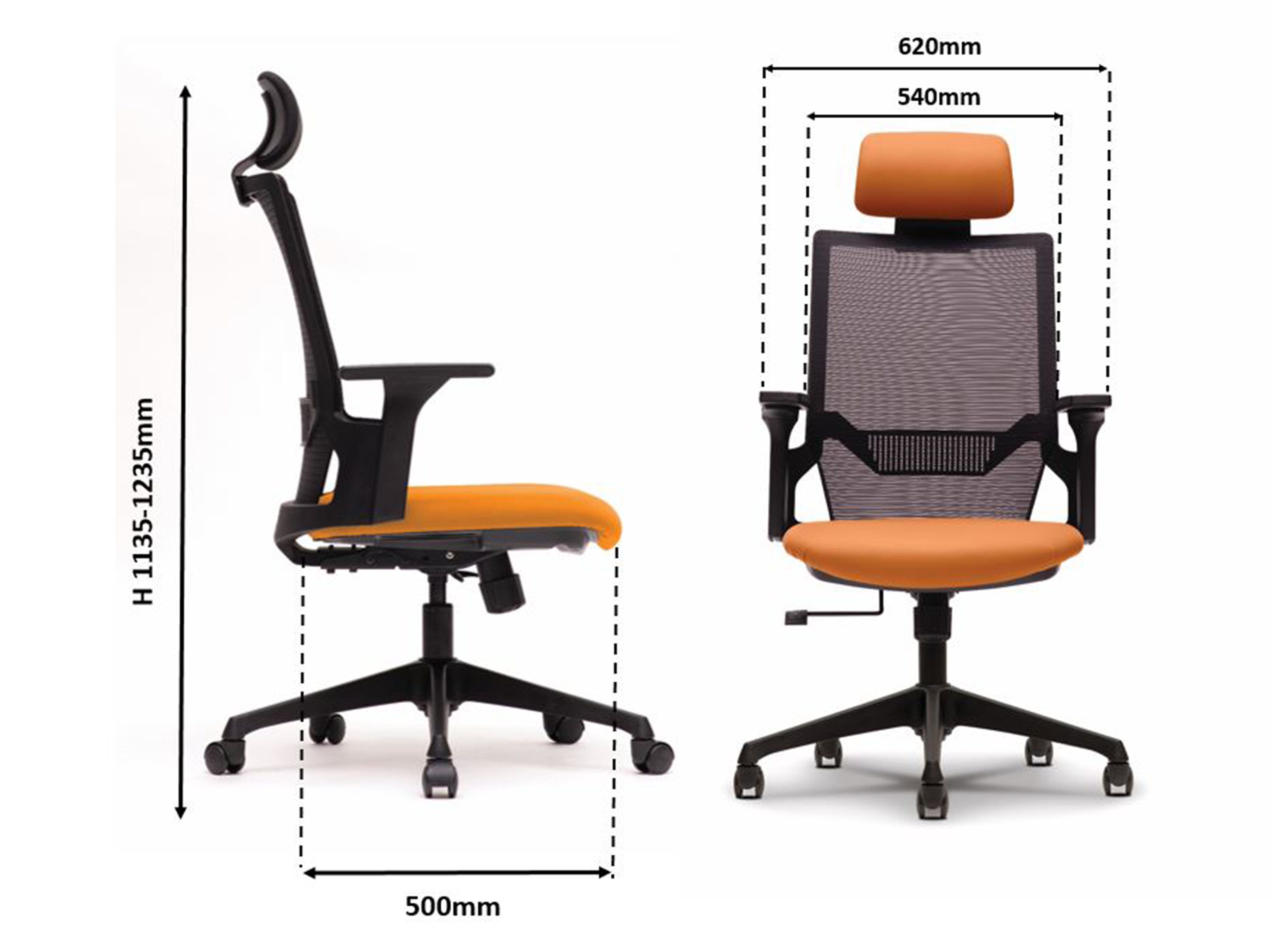 Executive Mesh Chair Model : KT-8810N-D95(H/B) malaysia kuala lumpur shah alam klang valley