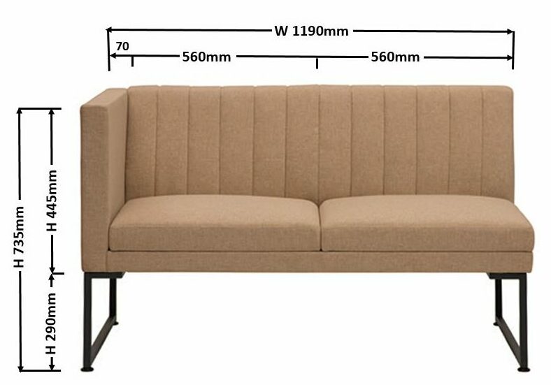 sofa settee office KT- DM-KFT-02D-RS furniture Malaysia kuala lumpur shah alam klang valley